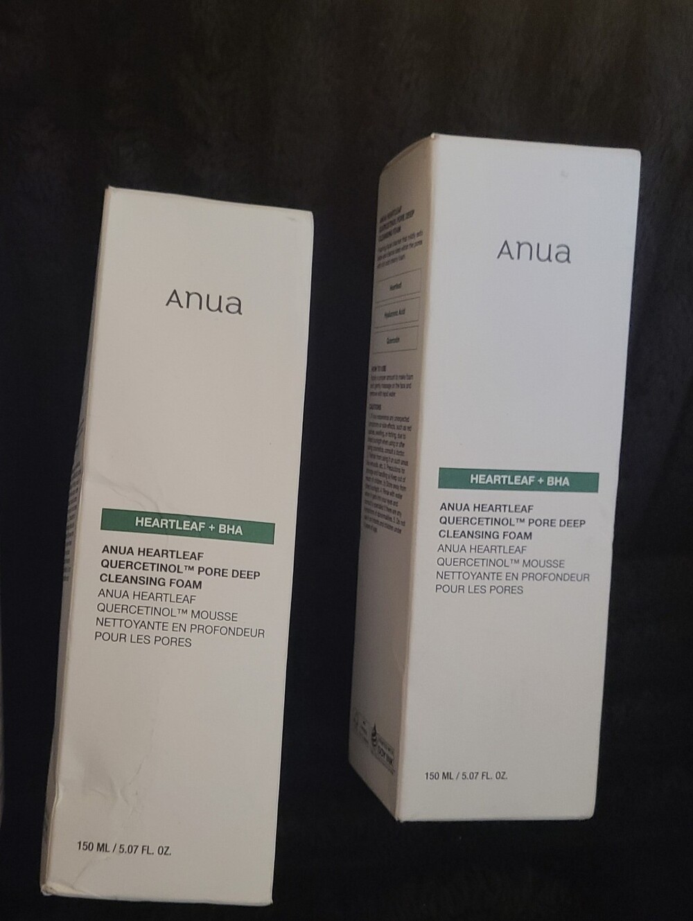 Anua Heartleaf Quercetinol Pore Deep Cleansing Foam, 5.07oz 2pk